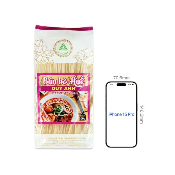 Bún bò Huế Duy Anh 300g, 1 gói 4