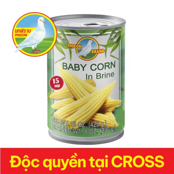 [PIGEON] Ngô bao tử đóng hộp 435g 1