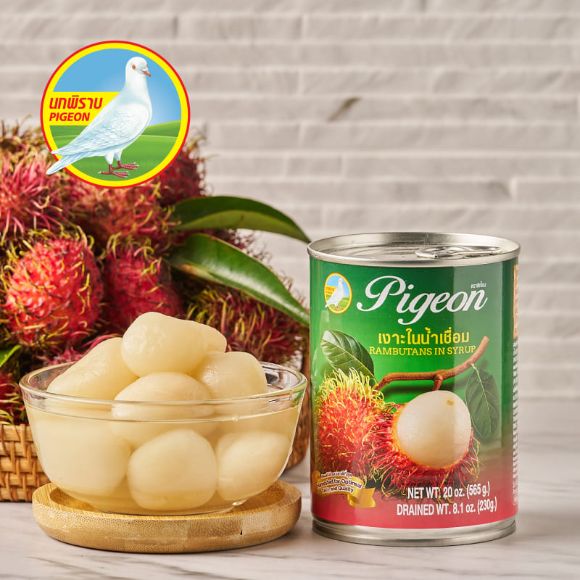 [PIGEON] Chôm chôm ngâm đường đóng hộp 565g 6