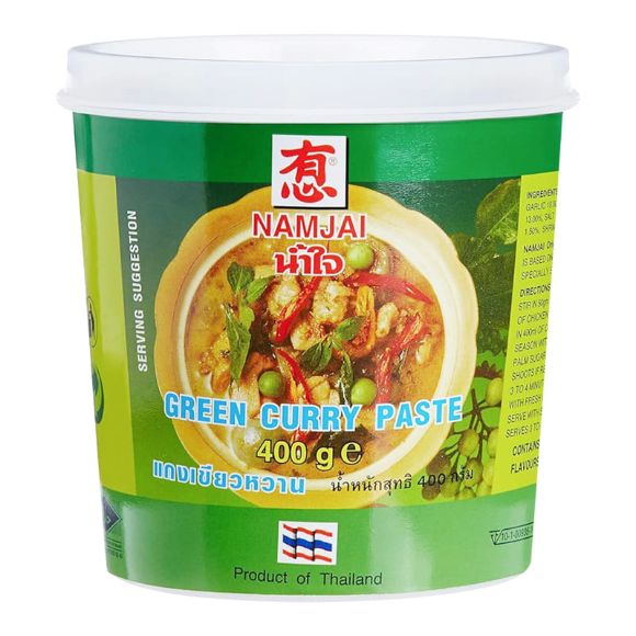 Xốt cà ri xanh Namjai Thái Lan 400g, 1 hộp 1