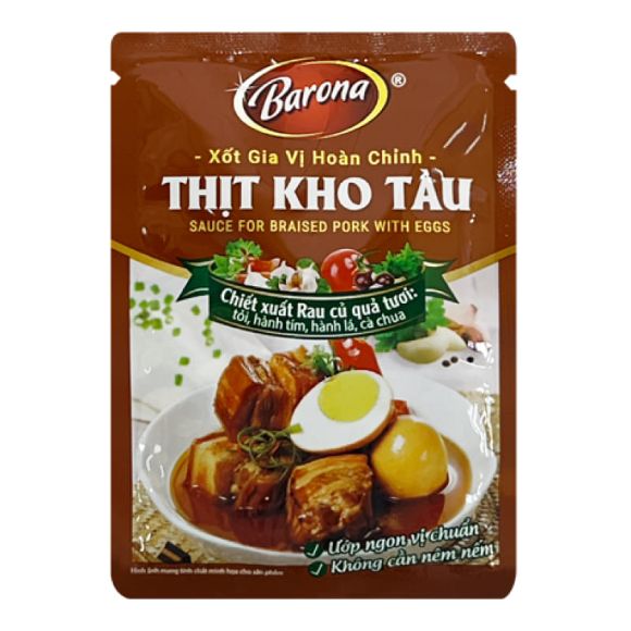 Xốt gia vị Thịt kho tàu 80g, 1 gói 1