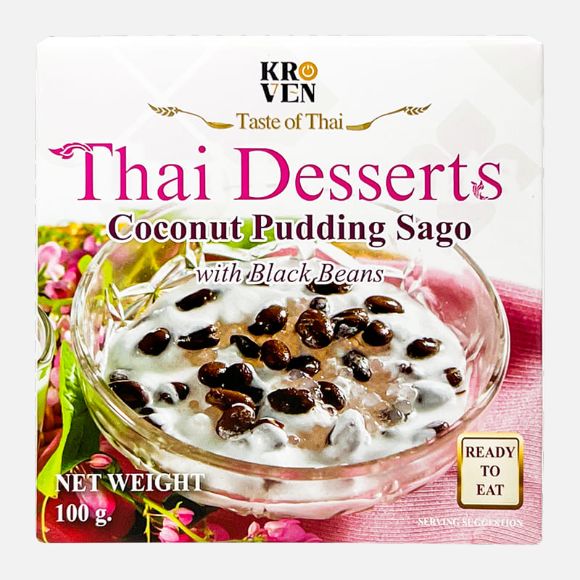 Chè đậu đen chân trâu cốt dừa Kroven Thái Lan 100g 1