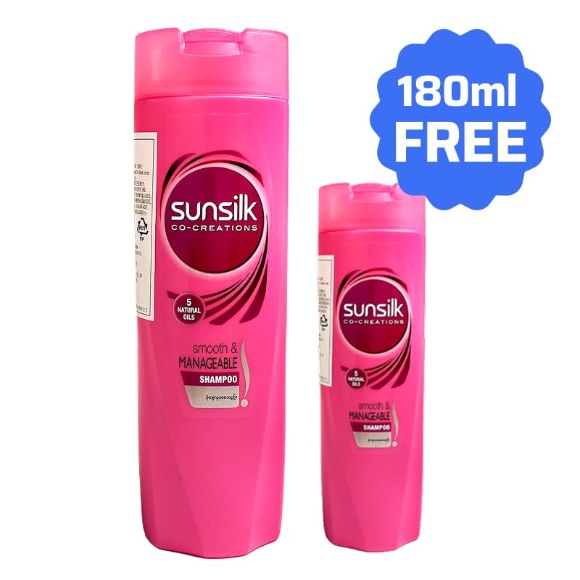 shampoo Sunsilk (Pink) Big 350ml 1