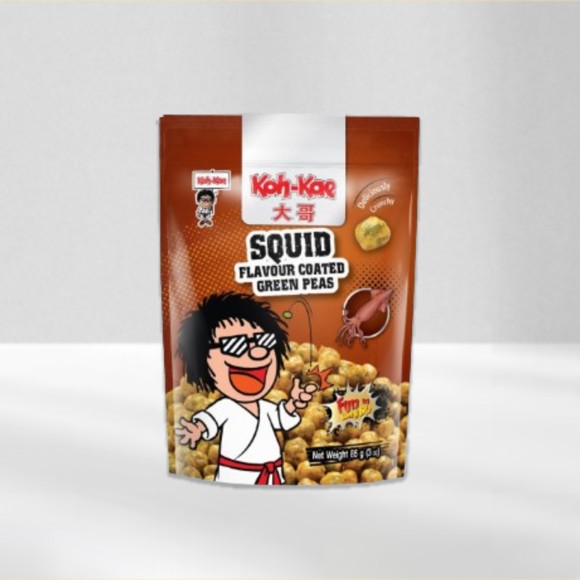 Đậu Hà Lan Koh Kae Thái Lan vị Mực 85g, 1 gói 1