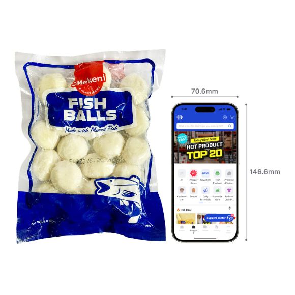 (Mekeni) Frozen Fish balls 250g 2