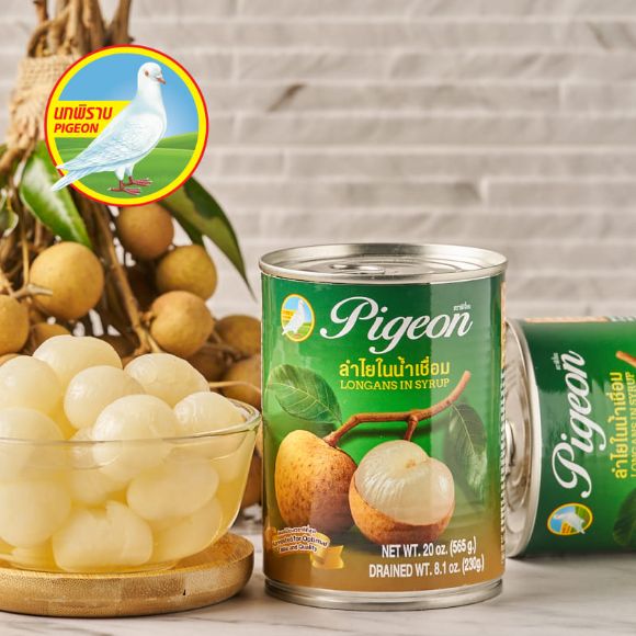 [PIGEON] Nhãn ngâm đường đóng hộp đóng hộp 565g 4