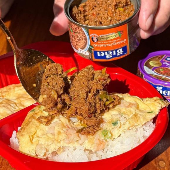 [SEALECT] Cá ngừ trộn mắm cá lên men Maeboonlam Nam Prik (cam) Thái Lan 85g 7