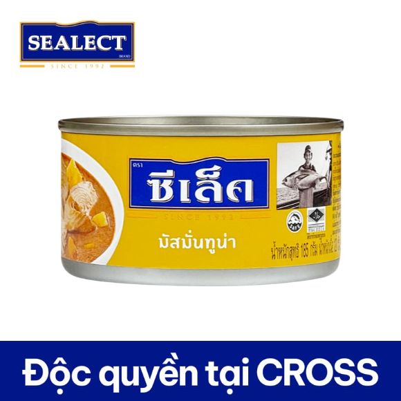 [SEALECT] Cá ngừ xốt cà ri vàng Massaman Thái Lan 185g 1