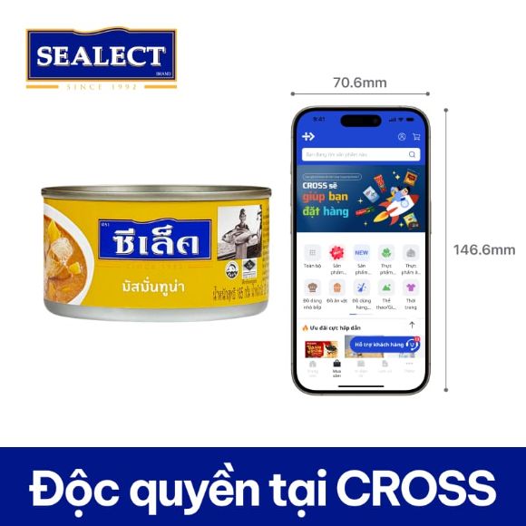 [SEALECT] Cá ngừ xốt cà ri vàng Massaman Thái Lan 185g 5