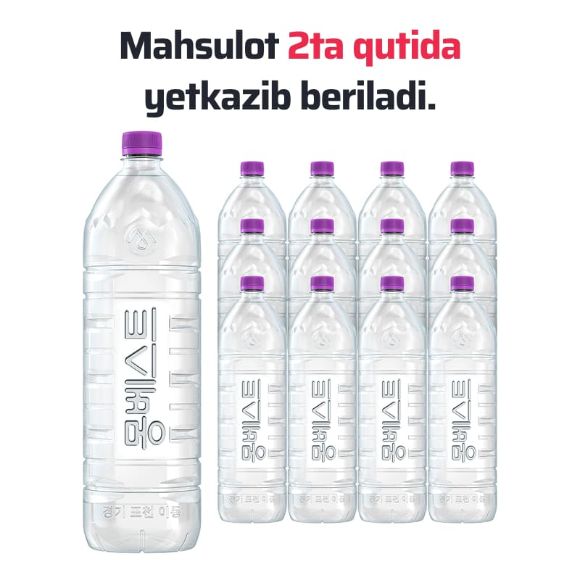 Montbest With Us Toza mineral suv 2L (6*2), 12 dona 2
