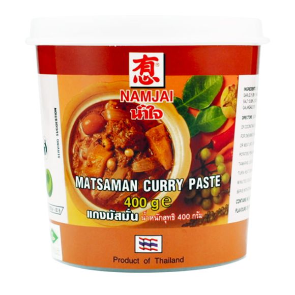 Xốt cà ri Matsaman Namjai Thái Lan 400g, 1 hộp 1