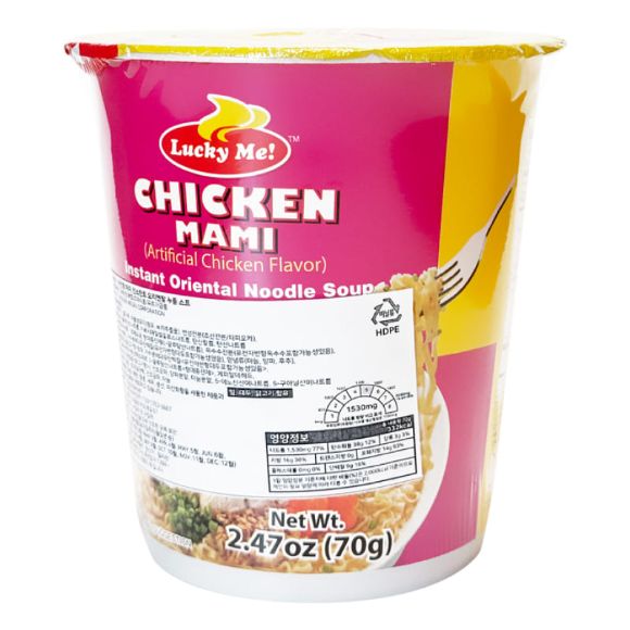 LM Cup Noodle Chicken Mami 70g 2
