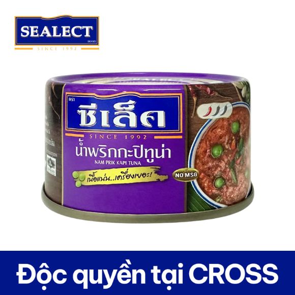 [SEALECT] Cá ngừ mắm tôm Nam Prik Kapi (tím) Thái Lan 85g 1