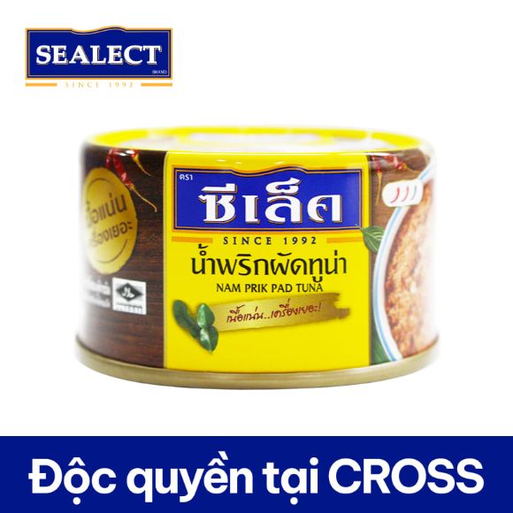 [SEALECT] Cá ngừ xào ớt Nam Prik (vàng) Thái Lan 95g 1