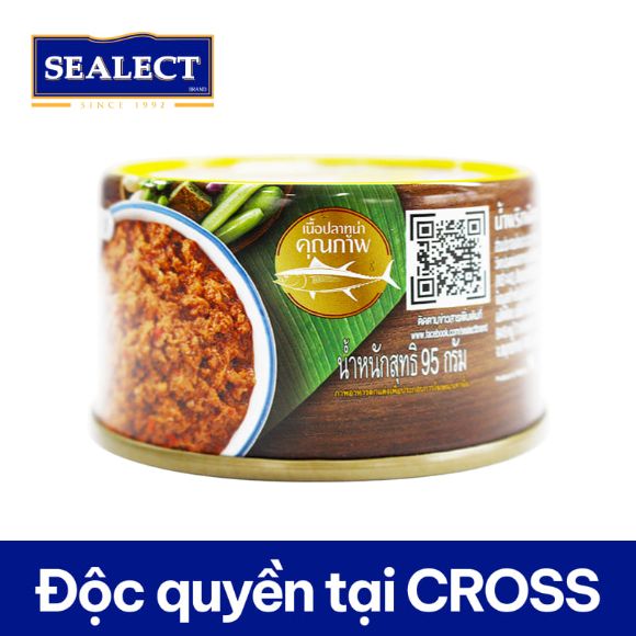 [SEALECT] Cá ngừ xào ớt Nam Prik (vàng) Thái Lan 95g 2