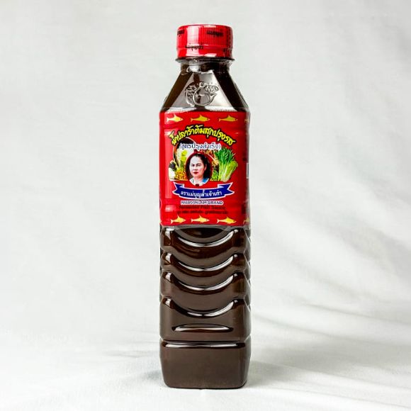 Mắm Thái Lan trộn gỏi Maebunlam(Nam Pla Ra) Đỏ 400ml 1 chai 1