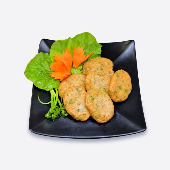 Chả cá chiên Tod Man Thái Lan đông lạnh 300g, 1 túi 1