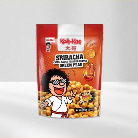Đậu Hà Lan Koh Kae Thái Lan vị Tương ớt Sriracha 85g, 1 gói 1