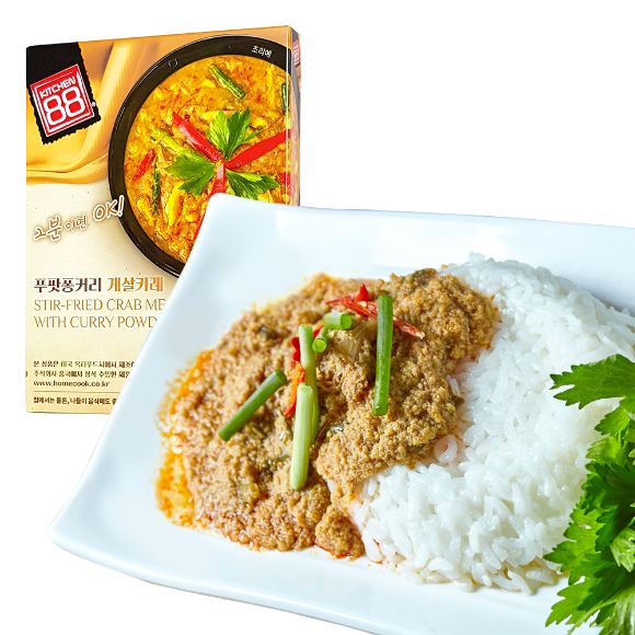 ปูผัดผงกระหรี่ (พร้อมทาน) 160 ก. 1