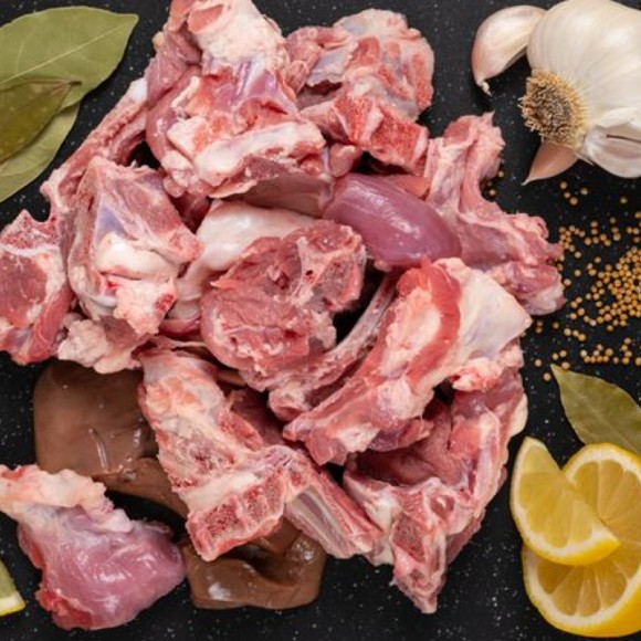 (जमेको) खसीको मासुको मिश्रण 1kg 1