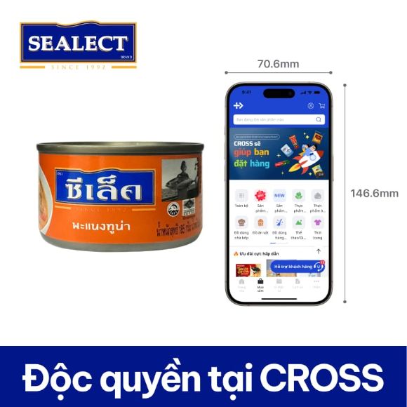 [SEALECT] Cá ngừ xốt cà ri đỏ Panang Thái Lan 185g 4