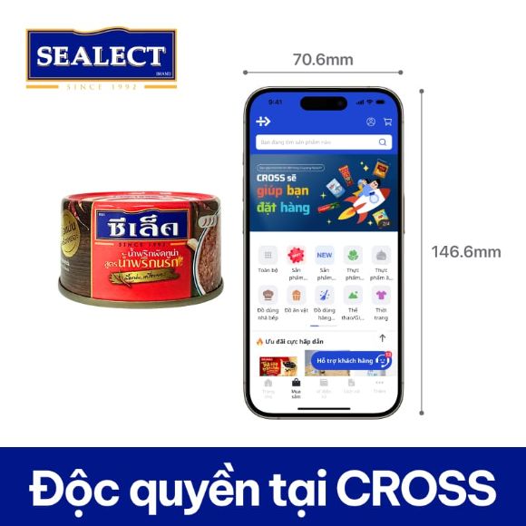 [SEALECT] Cá ngừ Nam Prik Narok (đỏ) Thái Lan 85g 5